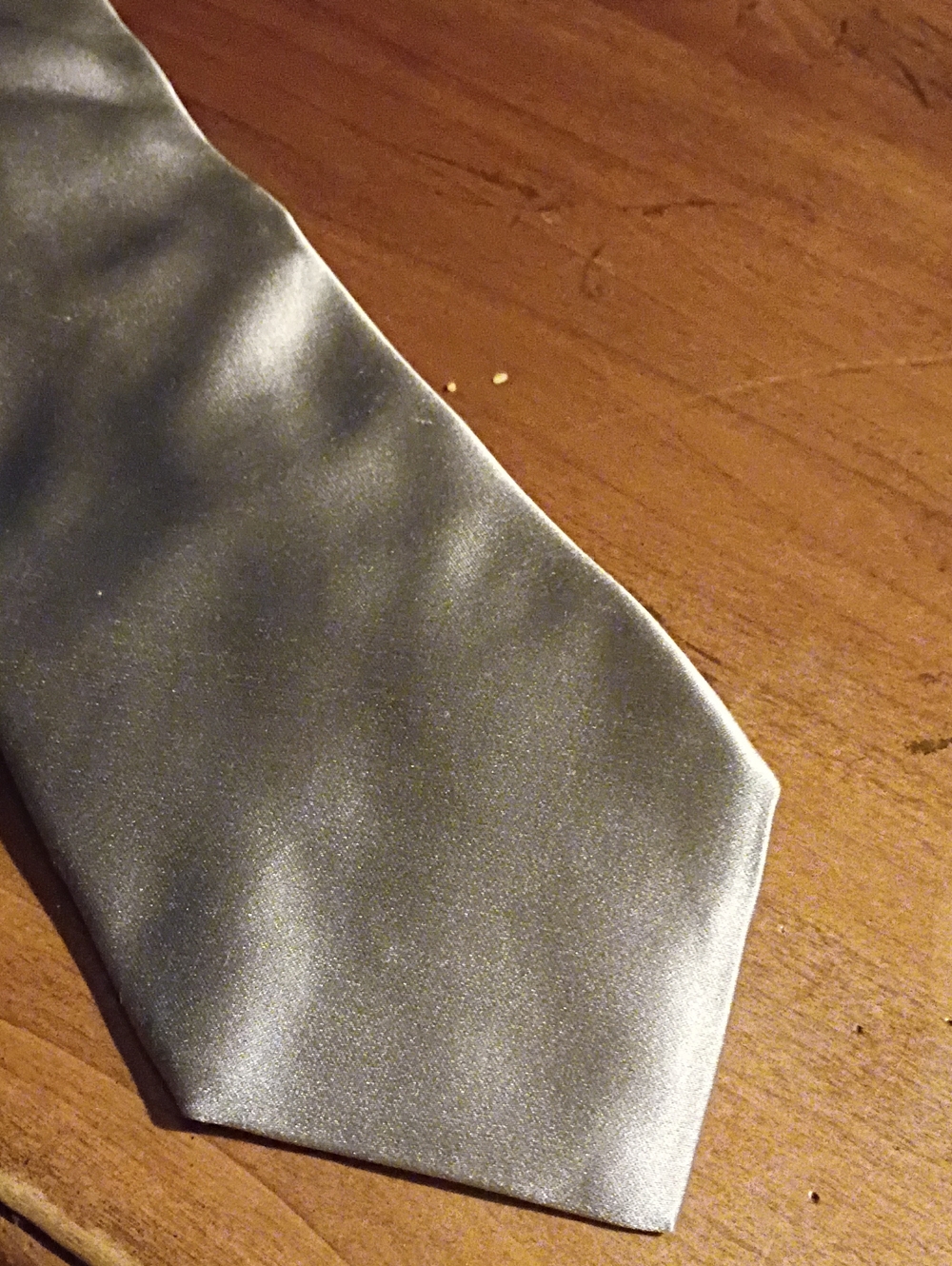 John W. Nordstrom Silver/Grey Satin Tie